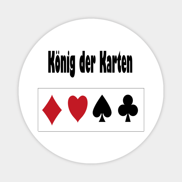 König der Karten Magnet by NT85